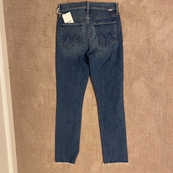 Mother Mid Rise Dazzler Ankle Fray This Time Next Year sz 26 - Picture 7 of 8